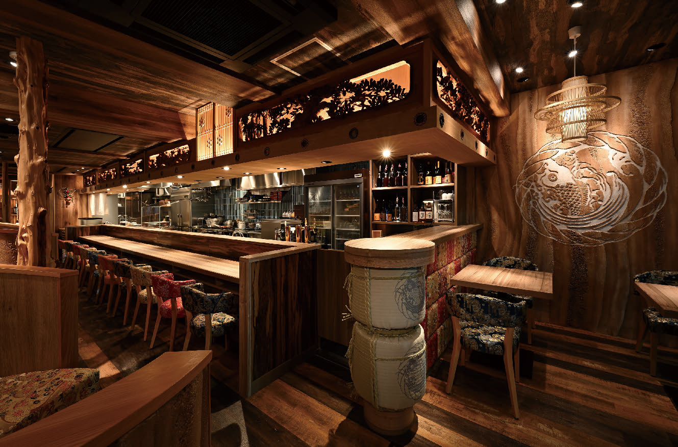 天麩羅と刺身　板前料理　魚天