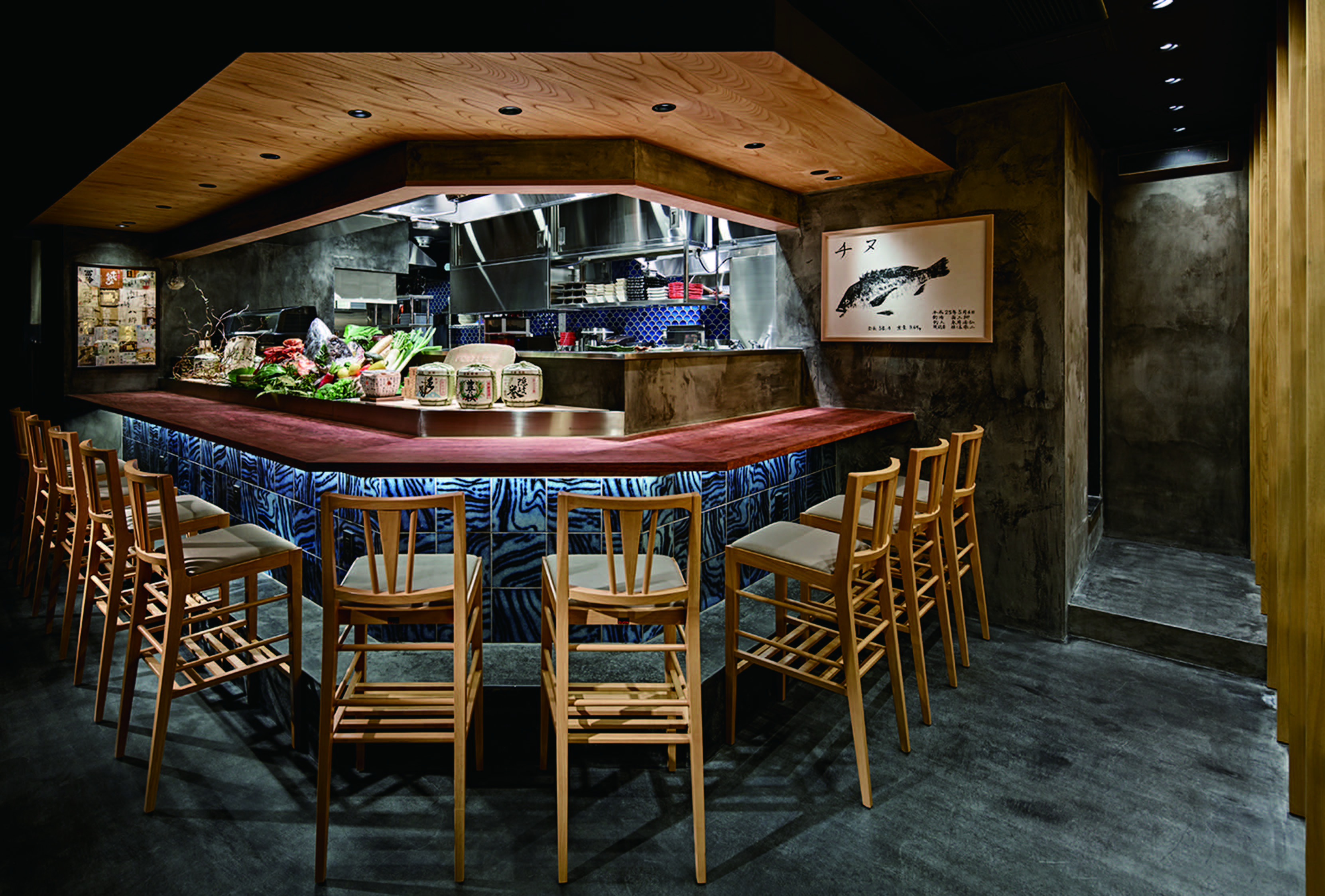 炉端焼きと旨い酒　山陰 家富良