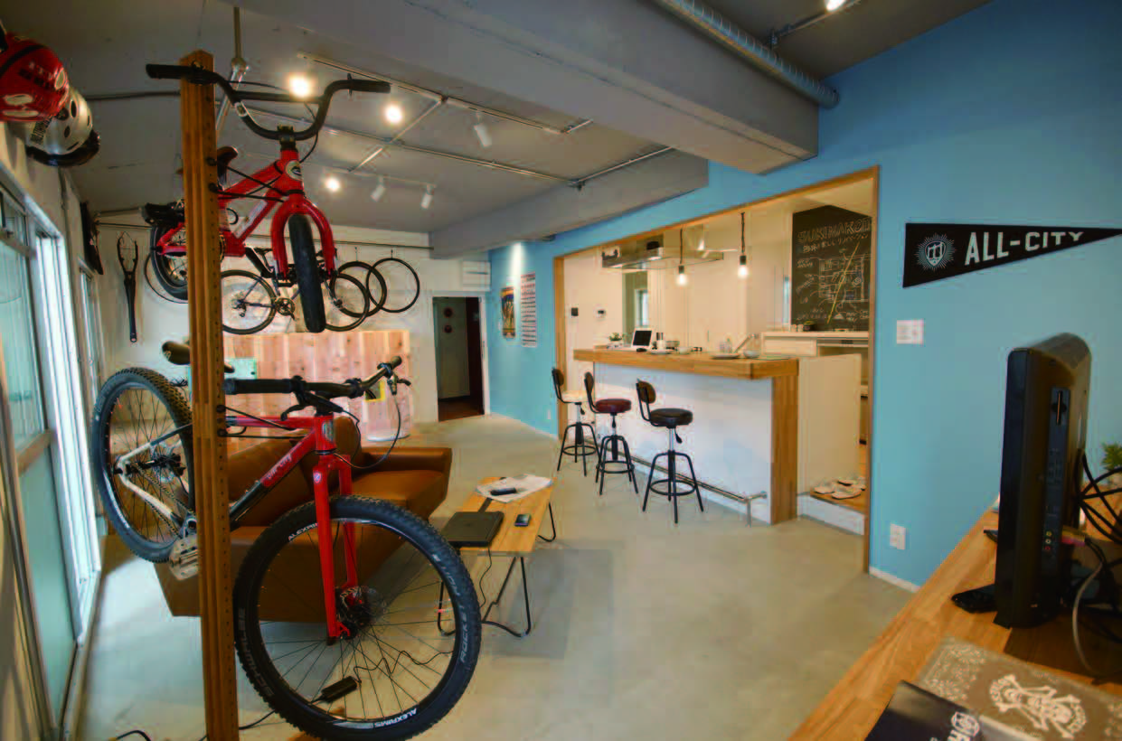 趣味を楽しむリノベーション -自転車編-