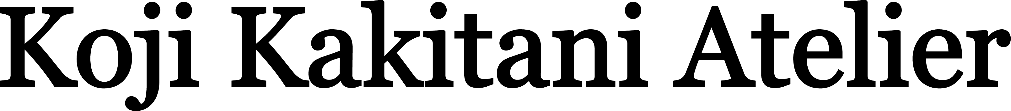 柿谷耕司アトリエ